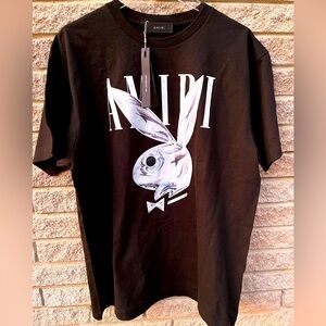 Amiri x Playboy Tee cotton short sleeve Sz Large